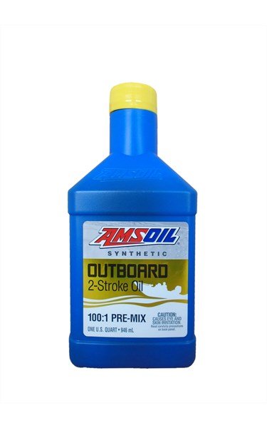 Масло моторное AMSOIL Outboard Synthetic 100:1 Pre-Mix 2-Stroke Oil (0,946л)