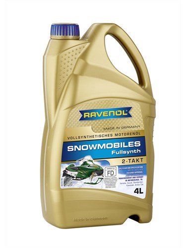 Масло моторное RAVENOL Snowmobiles Fullsynth. 2-Takt (4л)