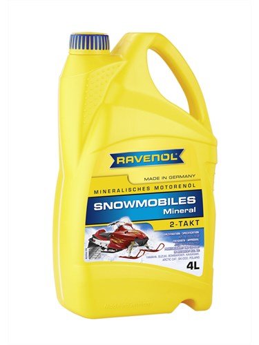Масло моторное RAVENOL Snowmobiles Mineral 2-Takt (4л)