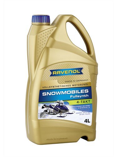Масло моторное RAVENOL Snowmobiles 4-Takt Fullsynth. (4л)
