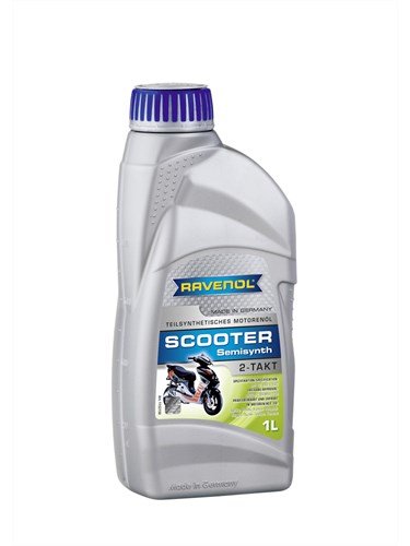 Масло моторное RAVENOL Scooter 2-Takt Teilsynt (1л)