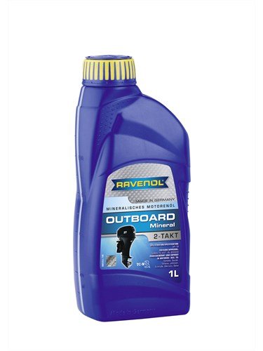 Масло моторное RAVENOL Outboard 2T Mineral (1л) new
