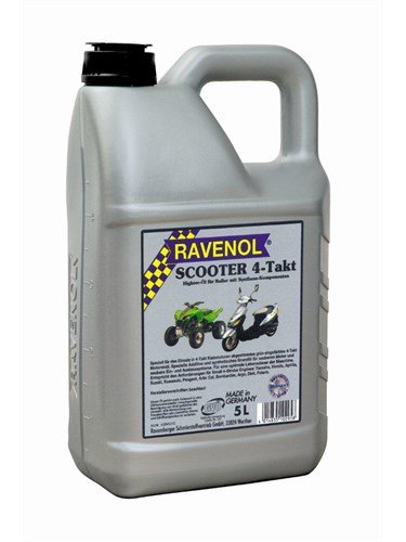Масло моторное RAVENOL Scooter 4-Takt Teilsynth. (5л)