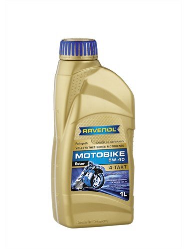 Масло моторное RAVENOL Motobike 4-T Ester 5W-40 (1л)