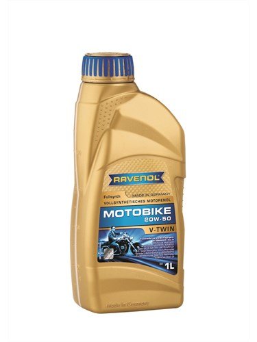 Масло моторное RAVENOL Motobike V-Twin SAE 20W-50 Fullsynth (1л)