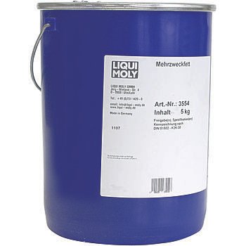LIQUI MOLY Смазка для карданных крестовин и подшипников Mehrzweckfett (5л)