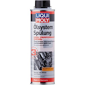 LIQUI MOLY Очиститель масляной системы усиленного действия Oilsystem Spulung High Performance Diesel (300мл)