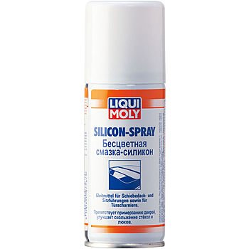LIQUI MOLY Бесцветная смазка-силикон Silicon-Spray (100мл)