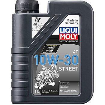 Масло моторное LIQUI MOLY Motorbike 4T Street 10W-30 (1л)