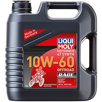Масло моторное LIQUI MOLY Motorbike 4T Synth 10W-60 Offroad Race (4л)