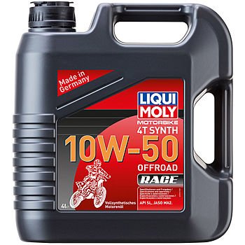 Масло моторное LIQUI MOLY Motorbike 4T Synth 10W-50 Offroad Race (4л)