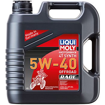 Масло моторное LIQUI MOLY Motorbike 4T Synth 5W-40 Offroad Race (4л)