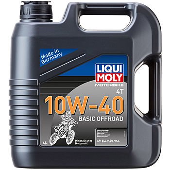 Масло моторное LIQUI MOLY Motorbike 4T 10W-40 Basic Offroad (4л)