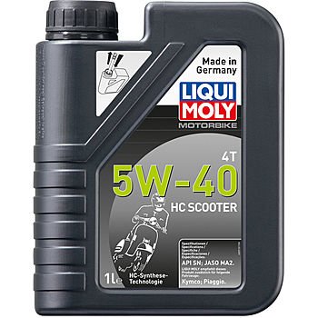 Масло моторное LIQUI MOLY Motorbike 4T 5W-40 HC Scooter (1л)