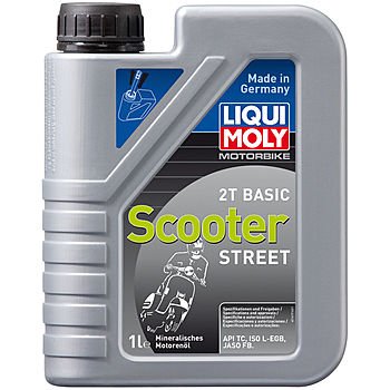 Масло моторное LIQUI MOLY Motorbike 2T Basic Scooter Street (1л)