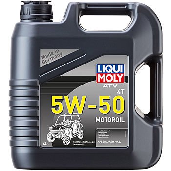 Масло моторное LIQUI MOLY ATV 4T Motoroil 5W-50 (4л)