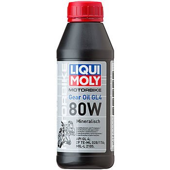 Масло трансмиссионное LIQUI MOLY Motorbike Gear Oil 80W (0,5л)