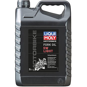 Масло для вилок и амортизаторов LIQUI MOLY Motorbike Fork Oil Light 5W (5л)