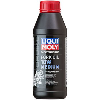 Масло для вилок и амортизаторов LIQUI MOLY Motorbike Fork Oil Medium 10W (0,5л)
