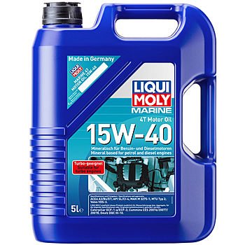 Масло моторное LIQUI MOLY Marine 4T Motor Oil 15W-40 (5л)