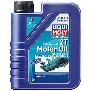 Масло моторное LIQUI MOLY Marine Fully Synthetic 2T Motor Oil (1л)