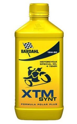 Масло моторное BARDAHL XTM SYNTHETIC MOTO 4T 15W-50 (1л)