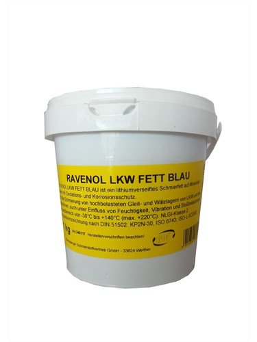 RAVENOL Смазка LKW Fett Blau (1кг)