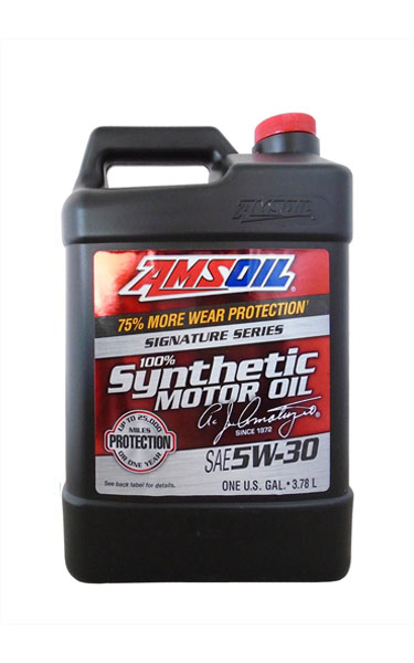 Моторное масло AMSOIL Signature Series Synthetic Motor Oil SAE 5W-30, 3.78л