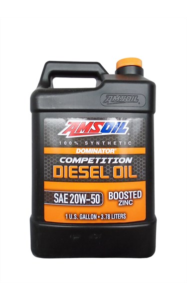 Моторное масло AMSOIL DOMINATOR® Competition Diesel Oil SAE 20W-50, 3.78л