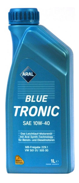 Моторное масло ARAL BlueTronic SAE 10W-40, 1л