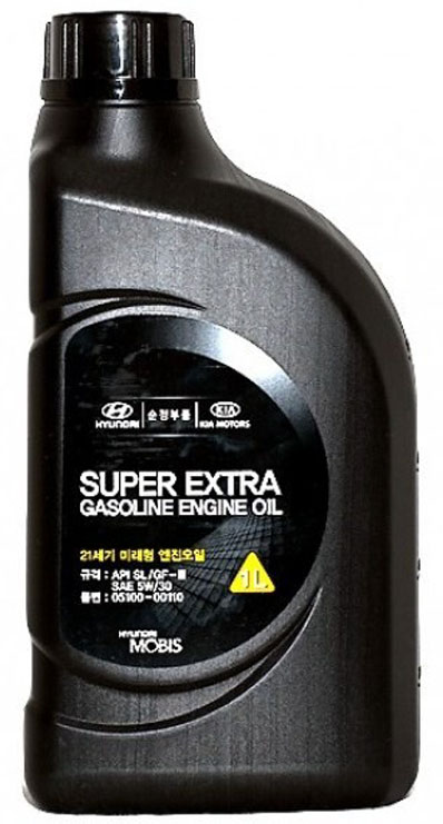 Моторное масло Hyundai Super Extra Gasoline 5W-30, 1л