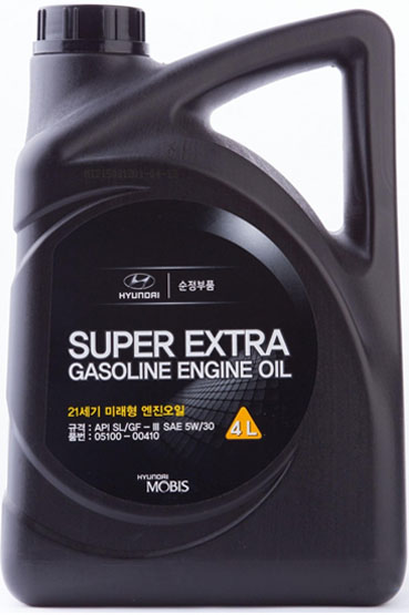 Моторное масло Hyundai Super Extra Gasoline 5W-30, 4л