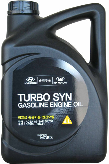 Моторное масло Hyundai Turbo SYN Gasoline 5W-30, 4л
