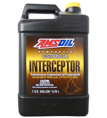 Масло моторное AMSOIL INTERCEPTOR® Synthetic 2-Stroke Oil (3,78л)