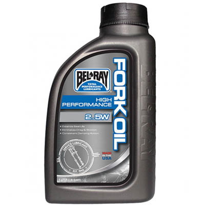 BEL-RAY Масло вилочное High Performance Fork Oil 2.5W (1л)