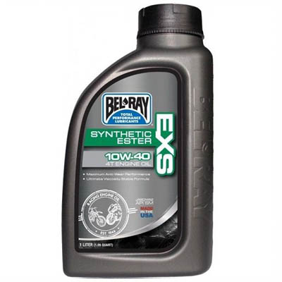 BEL-RAY Масло моторное EXS Synthetic Ester 4T 10W-40 (1л)