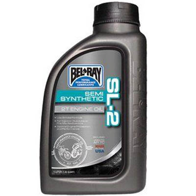 BEL-RAY Масло моторное для двухтактных двигателей SL-2 Semi-Synthetic 2T (1л)
