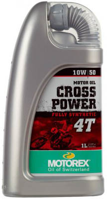 Масло моторное MOTOREX Cross Power 4Т SAE 10W-50, 1л
