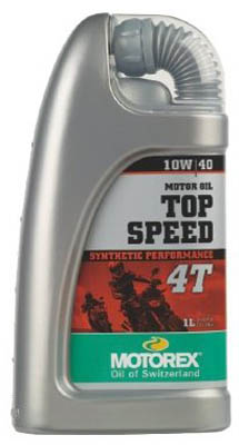 Масло моторное MOTOREX Top Speed 4Т SAE 10W-40 (1л)