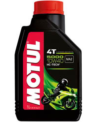 Масло моторное Motul 5000 HC-Tech 4T 10W-40 (1л)
