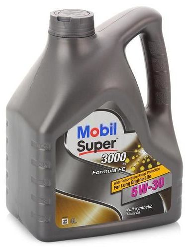 Моторное масло Mobil Super 3000 X1 FE 5W-30, 4л
