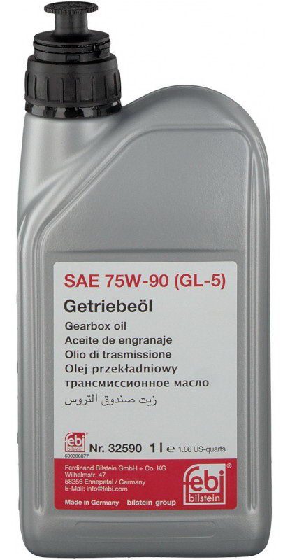 Масло трансмиссионное Febi полусинтетическое 75W-90 GL-5 (1л)