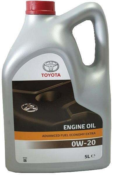 Моторное масло TOYOTA Advanced Fuel Economy Extra 0W-20, 5л