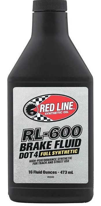 Тормозная жидкость REDLINE OIL RL600 (0,473л)