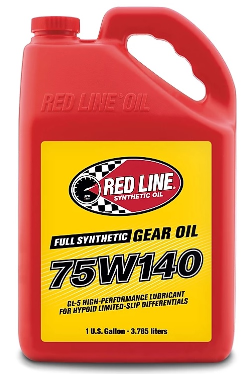 Трансмиссионное масло REDLINE OIL 75W-140 GL-5 (3,8л)