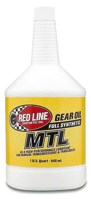 Трансмиссионное масло REDLINE OIL MTL 75W-80 GL-4 (0,95л)