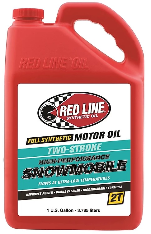 Масло для 2-х тактных снегоходов REDLINE OIL (3,8л)