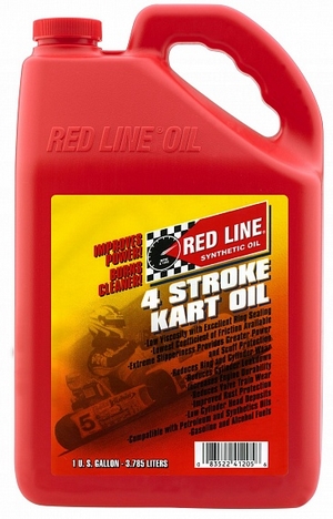Моторное масло для 4-х тактных картингов REDLINE OIL 4-Stroke Kart Oil 5W-20 (3,8л)