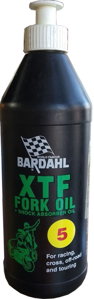 Масло вилочное BARDAHL XTF FORK SPECIAL OIL SAE 5 (0,5л)