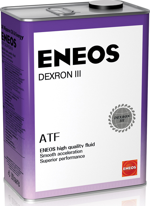 Масло трансмиссионное ENEOS ATF DEXRON-III, 4л